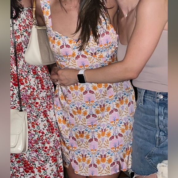 Free People Sasha Mini Dress / Size Small / Multicolor - Picture 6 of 6